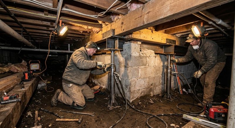 Basement Foundation Repair in Oakton, VA