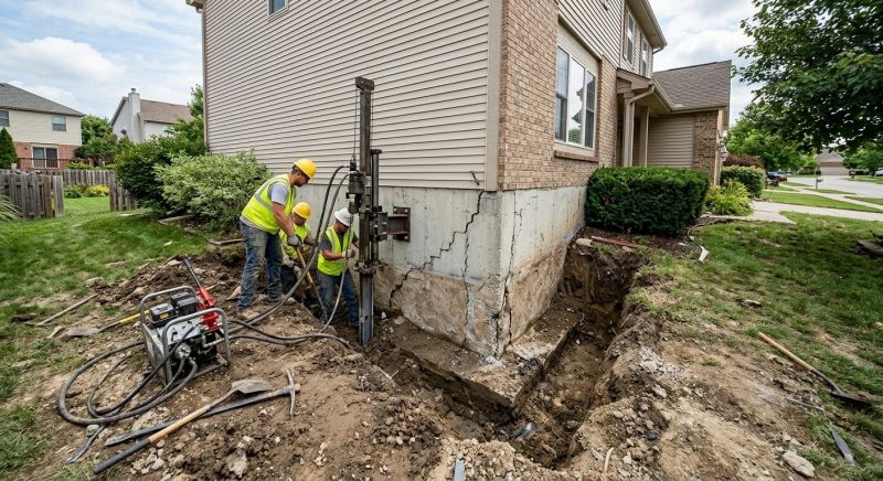 Basement Foundation Repair in Purcellville, VA