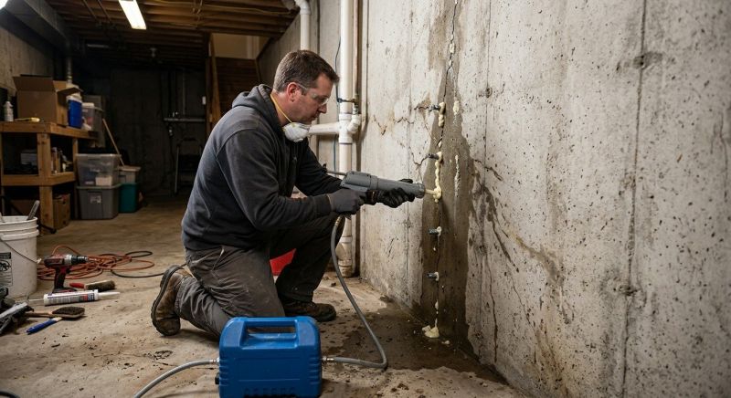 Basement Foundation Repair in Takoma Park, MD
