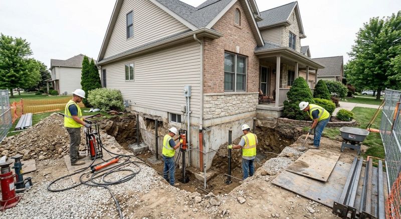Building Foundation Repair in Fairfax County, VA