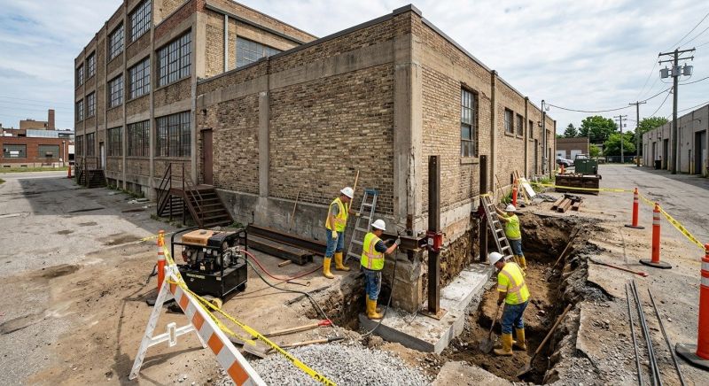 Building Foundation Repair in Falls Church, VA