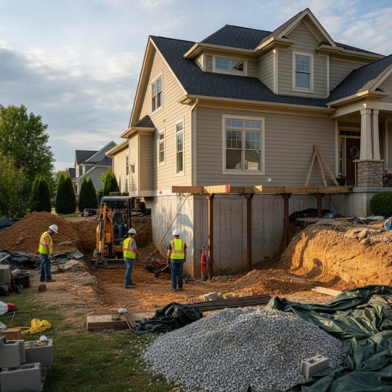 Building Foundation Repair in Poolesville, MD