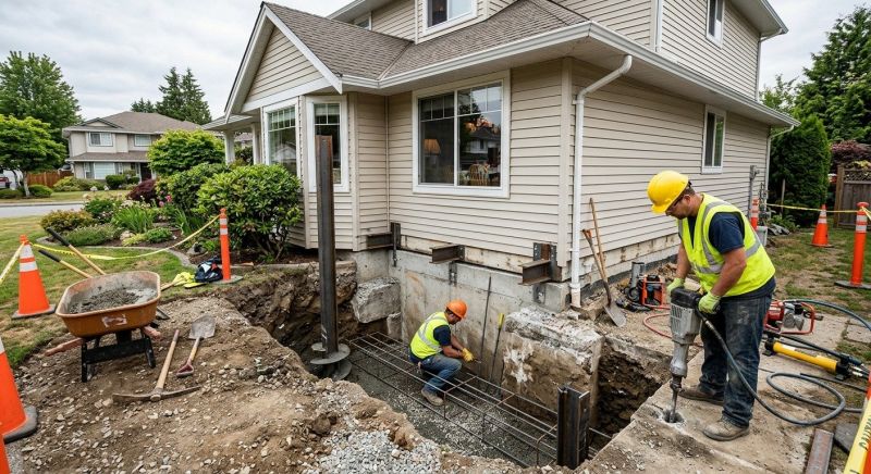 Building Foundation Repair in Reston, VA