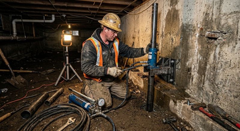 Concrete Foundation Leveling in Poolesville, MD