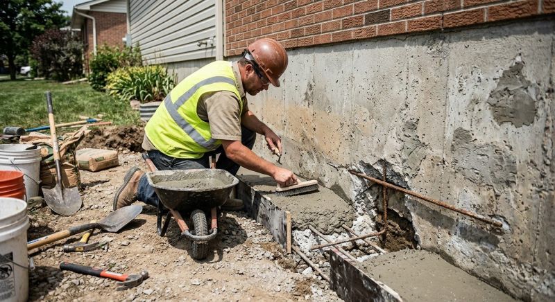 Concrete Foundation Repair in Ashton, MD