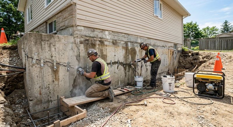 Concrete Foundation Repair in Purcellville, VA