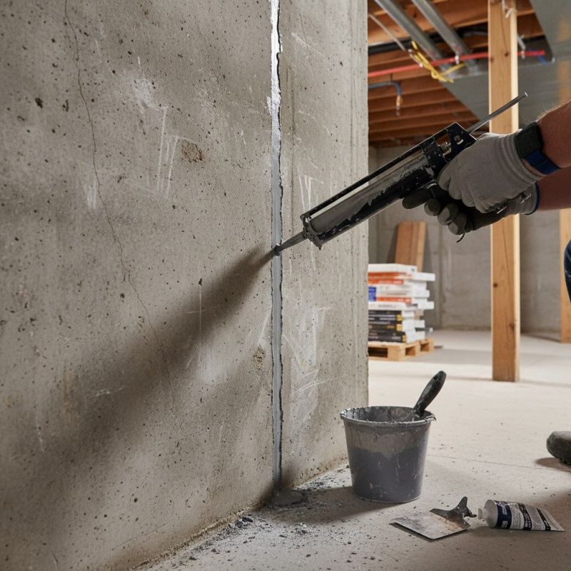 Cracked Basement Floor Repair in Loudoun County, VA