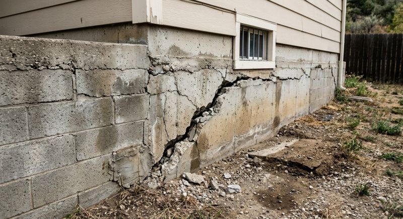 Cracked Foundation Repair in Montgomery County, MD