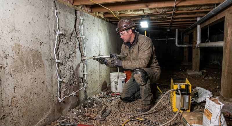 Crawlspace Foundation Repair in Sandy Spring, MD