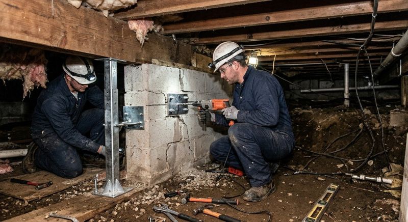 Crawlspace Foundation Repair in Sterling, VA