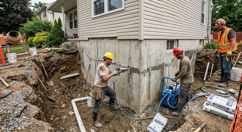 Foundation Damage Repair in Herndon, VA