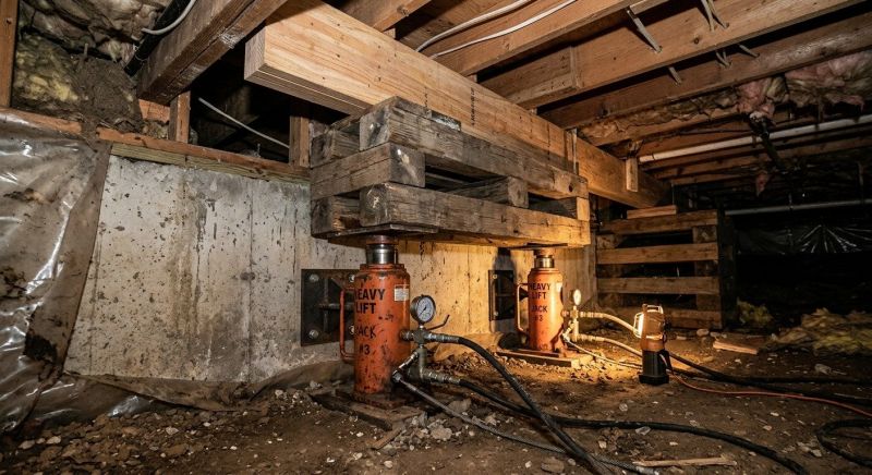 Foundation Jacking in Chevy Chase, MD