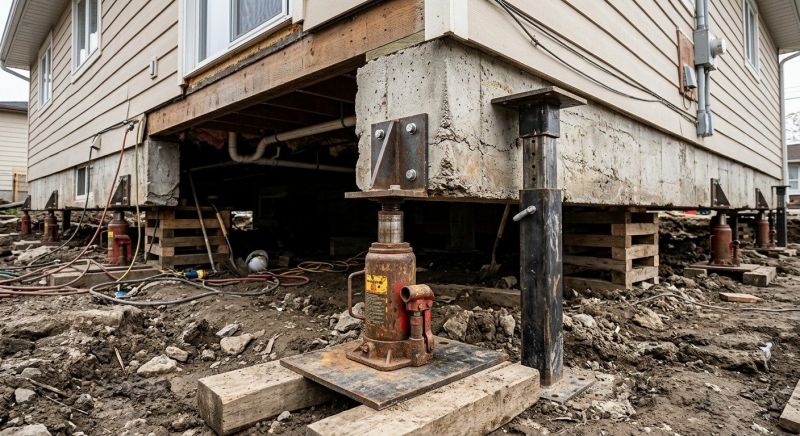 Foundation Jacking in Hyattsville, MD