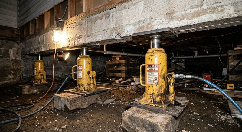 Foundation Jacking in Kensington, MD