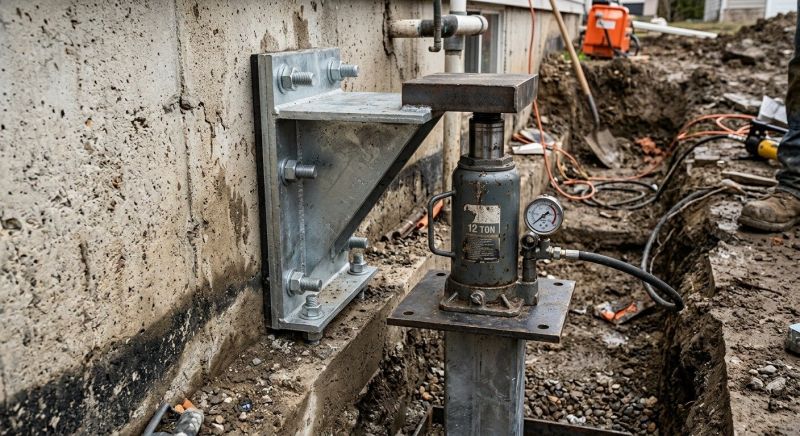 Foundation Jacking in Lovettsville, VA