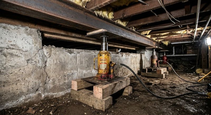 Foundation Jacking in Rockville, MD