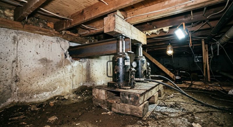 Foundation Jacking in Rockville, MD