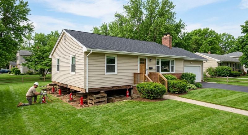 Foundation Lifting in Takoma Park, MD