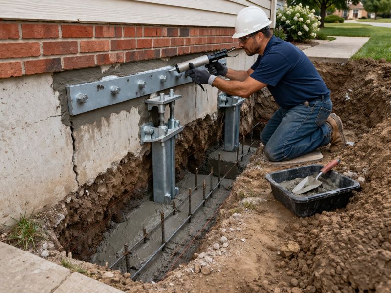 Foundation Repair in Herndon, VA