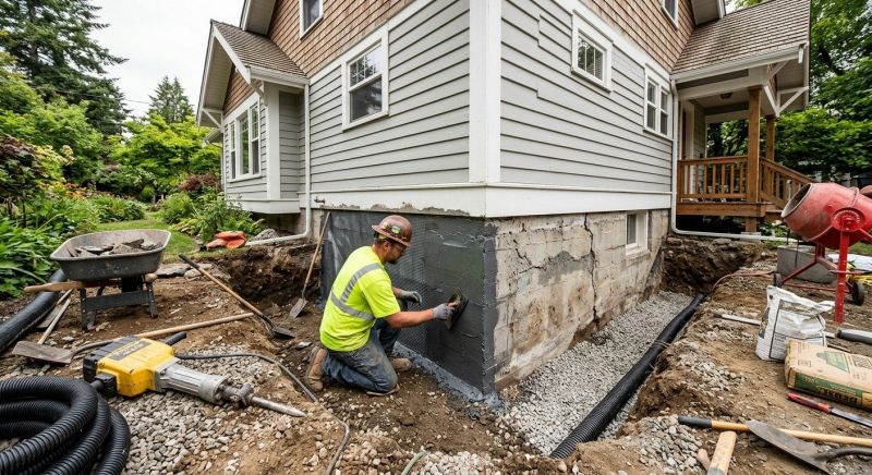 Foundation Restoration in Loudoun County, VA