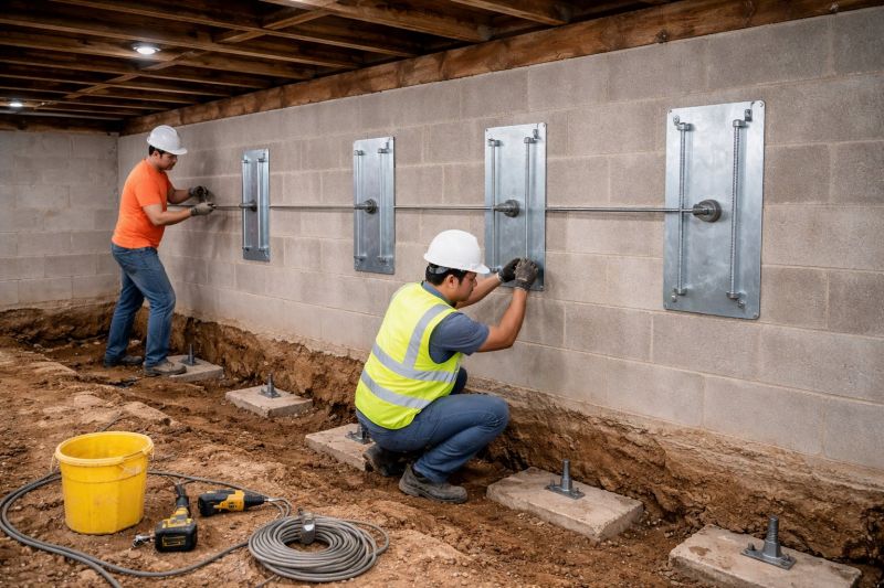 Foundation Stabilizing in Upperville, VA