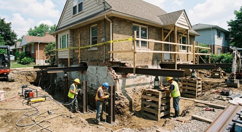 Foundation Structural Repair in Centreville, VA
