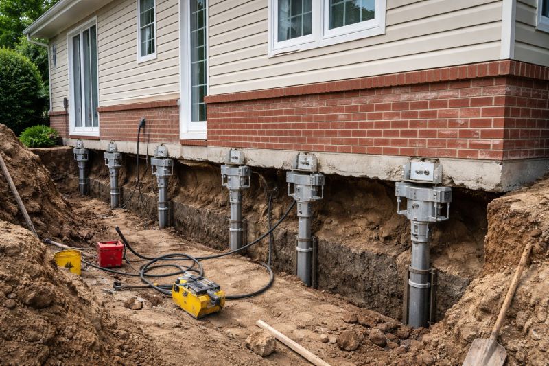 Foundation Underpinning in Loudoun County, VA