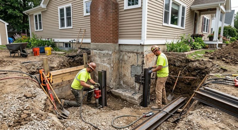 House Foundation Repair in Hyattsville, MD