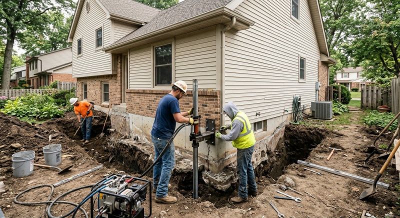 House Foundation Repair in Mc Lean, VA