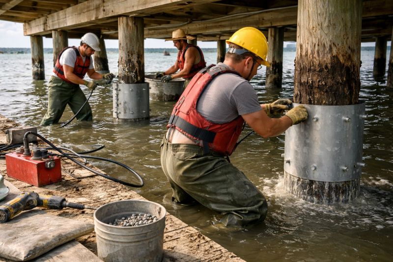 Piling Repair in Cabin John, MD