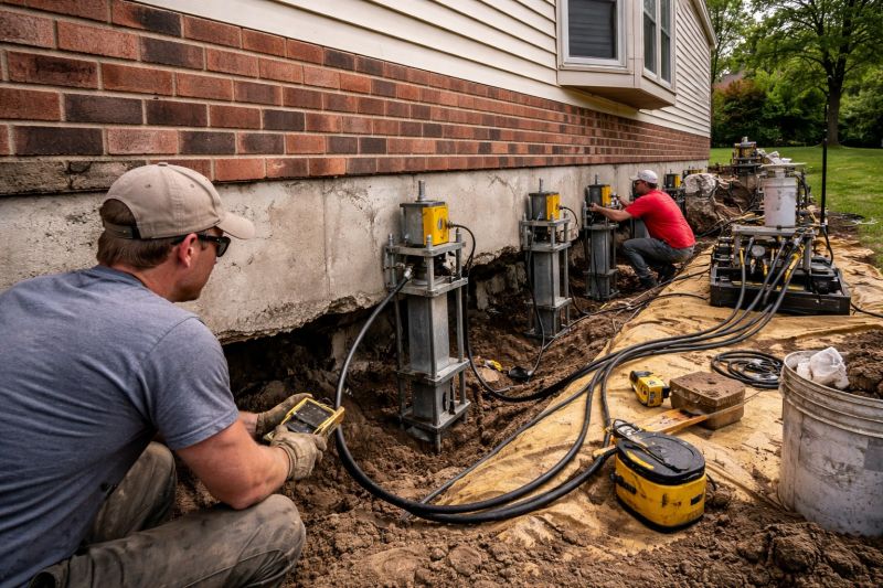 Settling Foundation Service in Fairfax County, VA