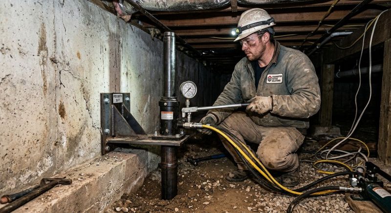 Settling Foundation Service in Lorton, VA