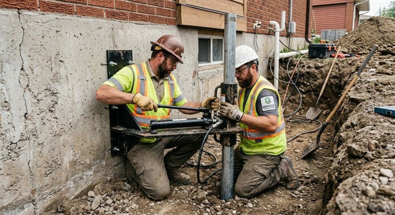 Settling Foundation Service in Purcellville, VA