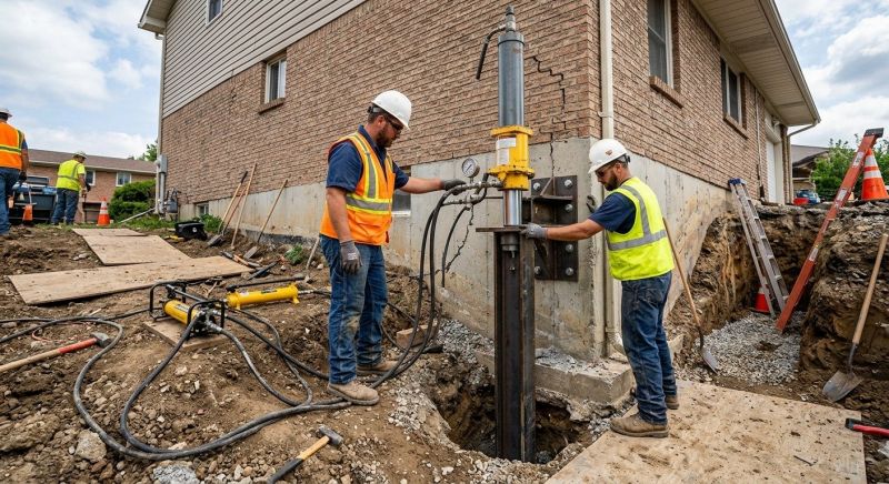 Settling Foundation Service in Round Hill, VA