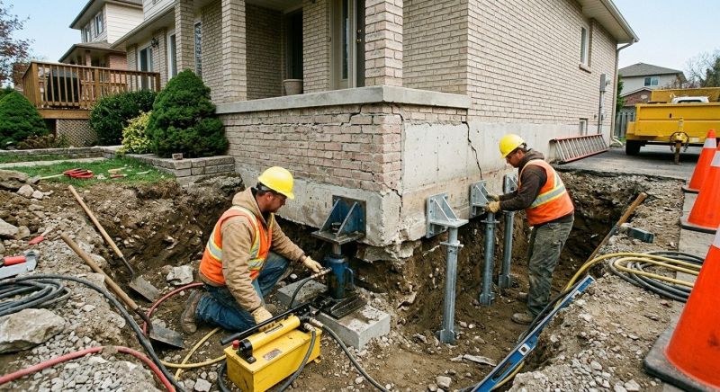 Structural Foundation Repair in Round Hill, VA